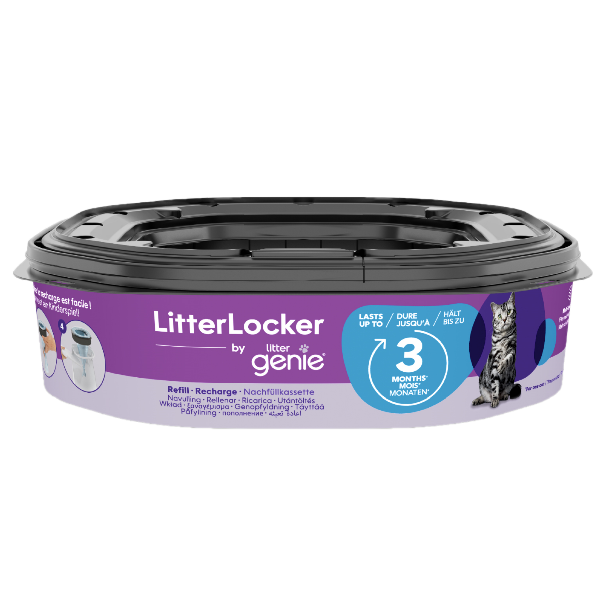 LitterLocker - Av Litter Genie® Refill 1-pk. - Katt - Kattedo & kattetoalett - Toalett-tilbehør & kattespader - ZOO.no