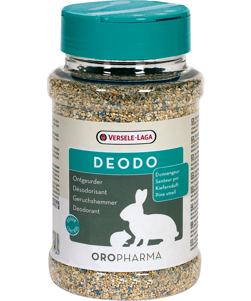 Oropharma Deodo Deodo Pine Scent 230g - Smådyr - Toaletter og toalettstrø - Toalettsand og trepellets - Versele-Laga