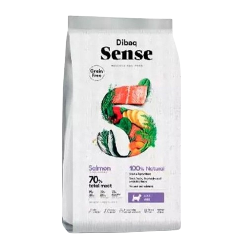 DIBAQ - Sense Salmon Small breed 2 kg - Hund - Hundmat & hundfoder - Torrfoder för hund - ZOO.se