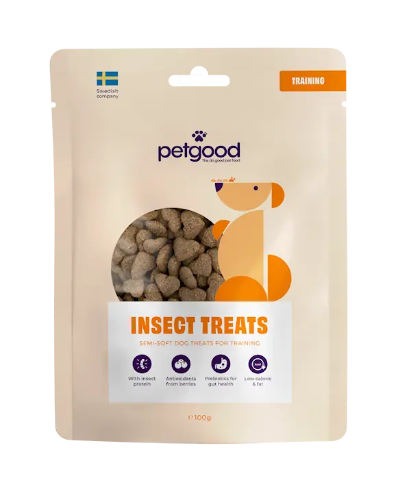 Hundegodbit med insektprotein 100 g
