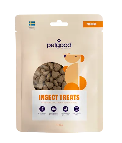 Hundgodis med insektsprotein 100g