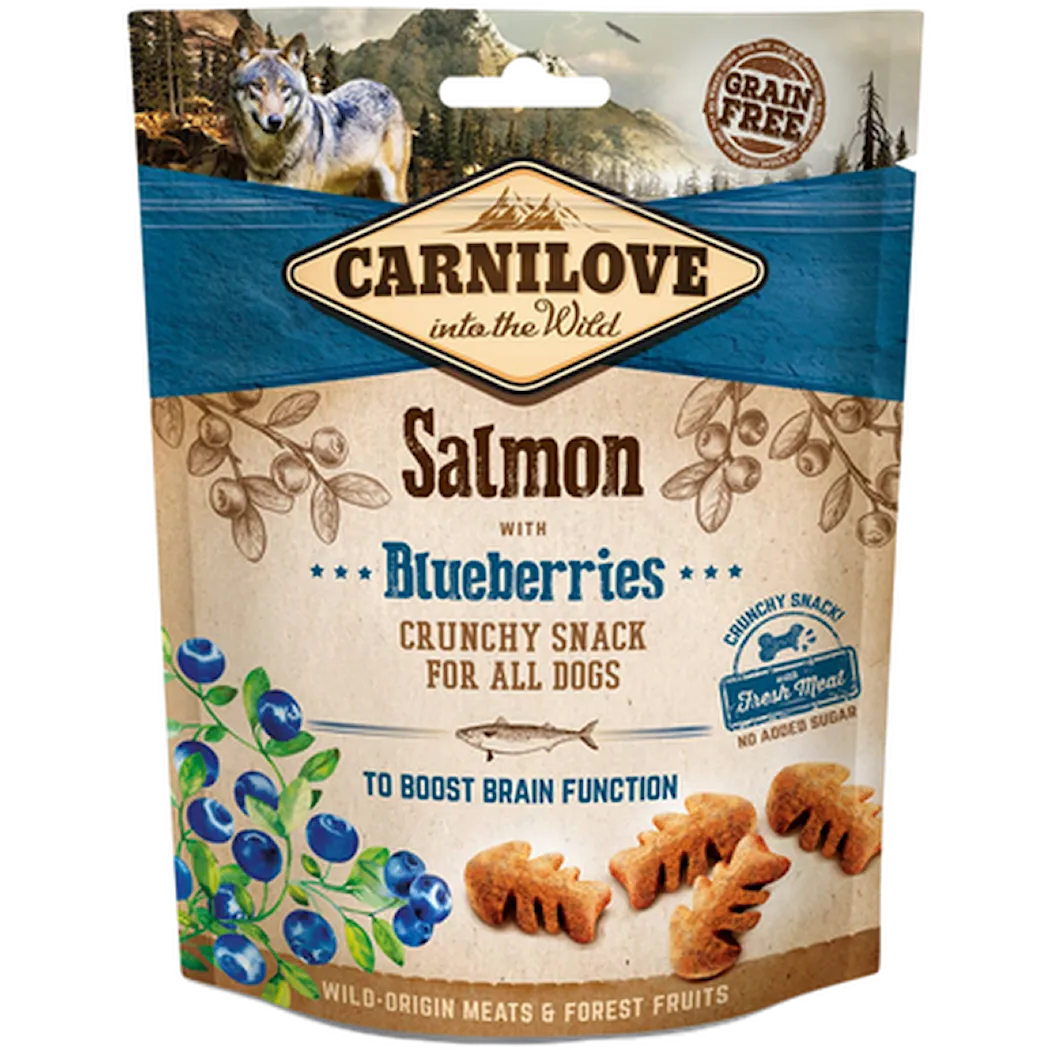 Carnilove Dog Crunchy Snack Salmon & berries