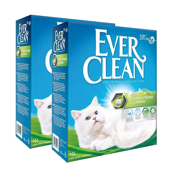 Extra Strong Scented - Cat Litter 10 L x 2