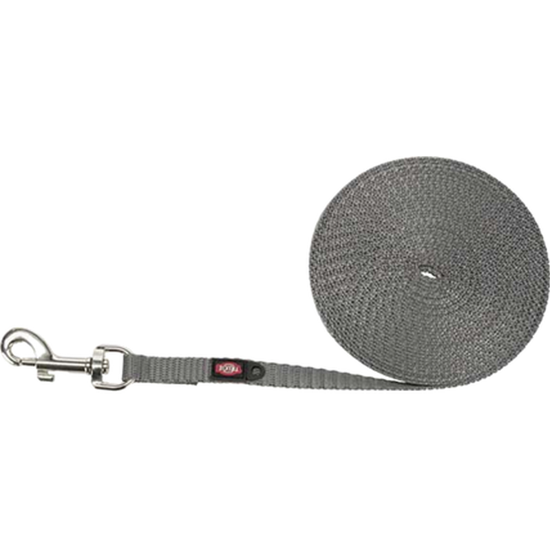 Trixie - Tracking Leash Extra Light XS-S 10M/10mm Graphite 10M/10mm Graphite - Hund - Hundetrening & bruksspor - Sporliner - ZOO.no