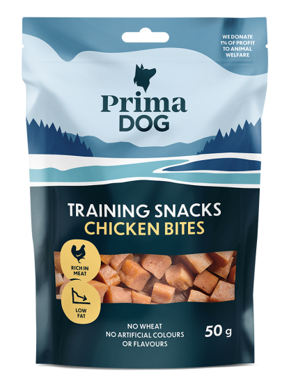 Prima Dog - Training Snacks Chicken Bites 50 g - Hund - Hundgodis - ZOO.se