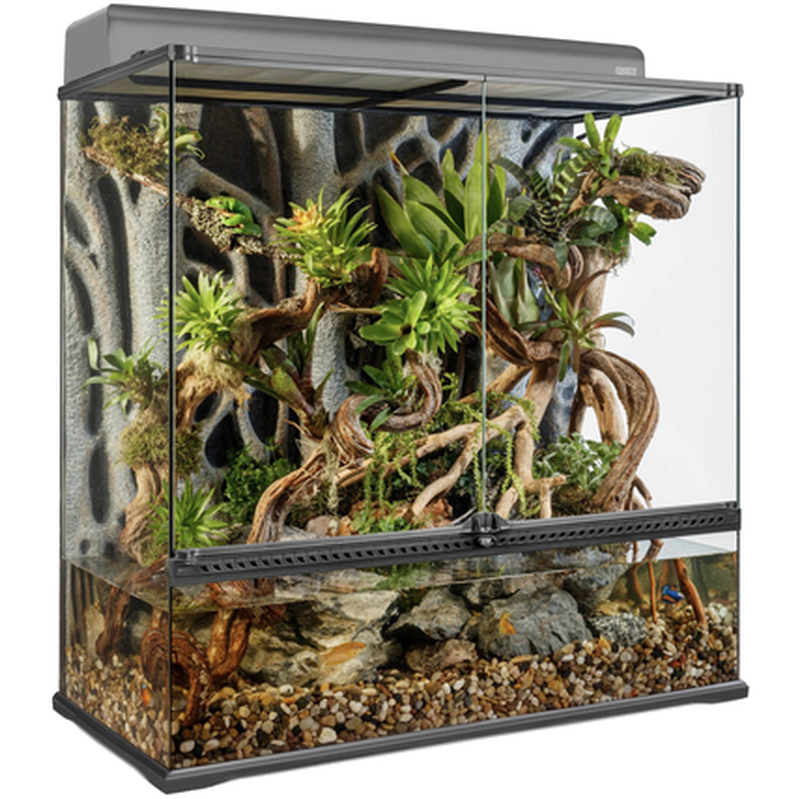 Exoterra - Glass Terrarium Natural Large/X-Tall - 90 x 45 x 90 cm - Reptil - ZOO.se