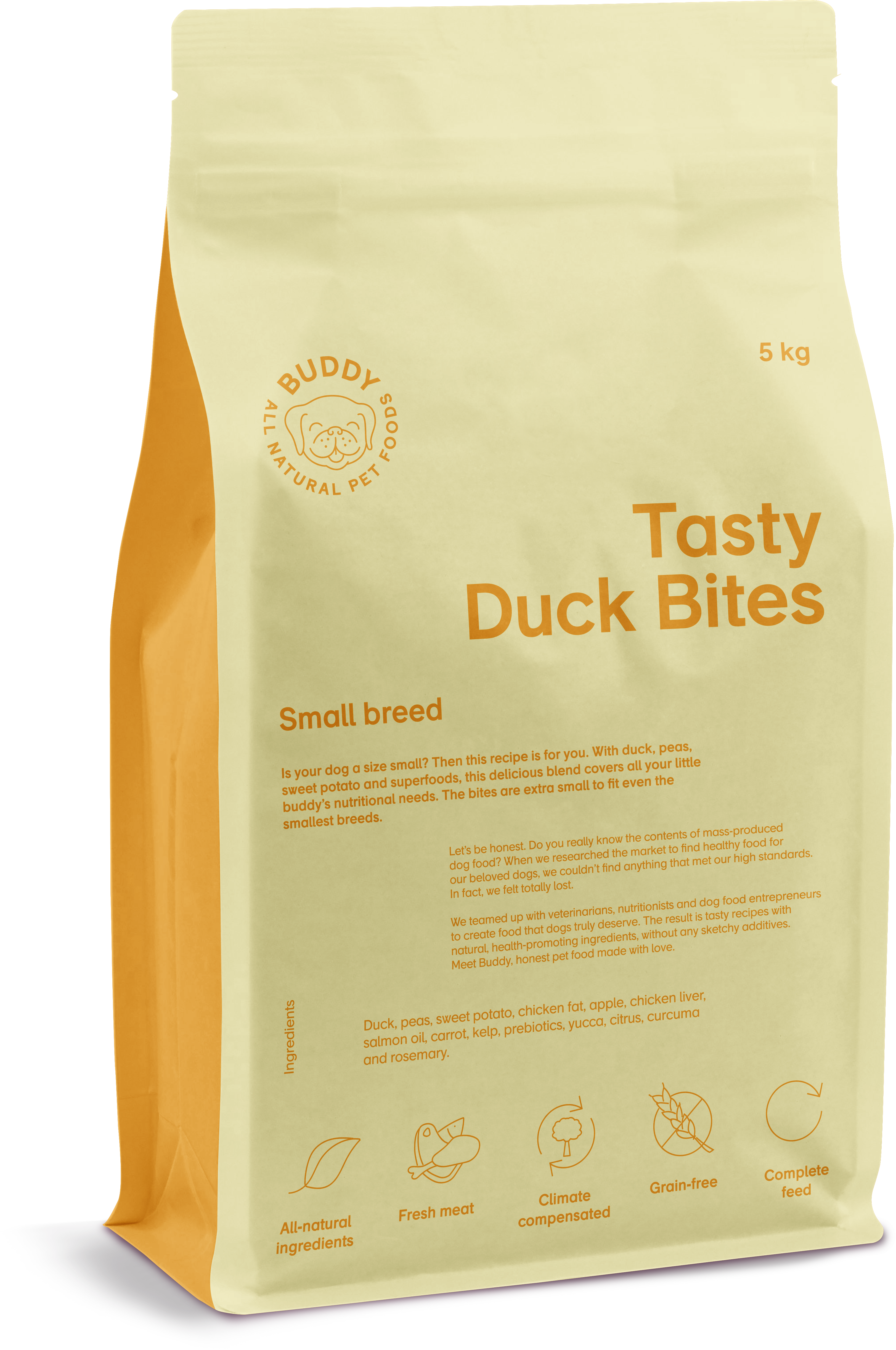 Buddy Pet Foods Tasty Duck Bites