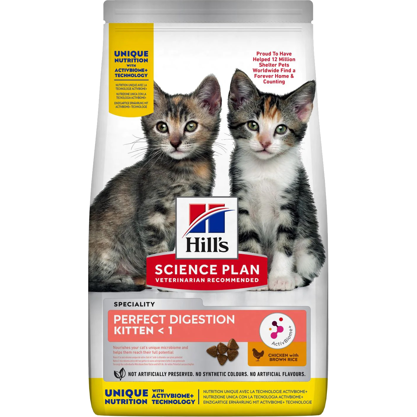 Kitten Perfect Digestion Chicken & Rice 1,5 kg - Katt - Kattfoder & kattmat - Torrfoder till katt - Hills Science Plan - ZOO.se