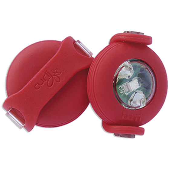 Luumi LED-lys rød 2-pakning - sikkerhetslys - Hund - Halsbånd, kobbel & sele - Hundereflekser & lys - Curli