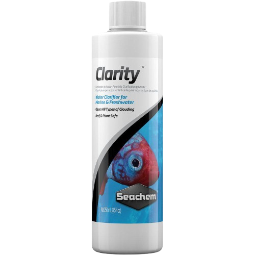 Seachem - Clarity 250 ml - Akvaristik - Vattenpreparat för akvarium - Vattenberedning för akvarium - ZOO.se