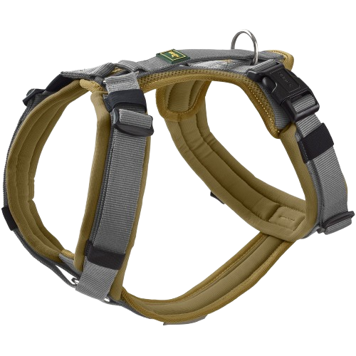 Hunter - Harness Maldon Up Polyester olivegreen/grey 53-71/M - Hund - ZOO.se