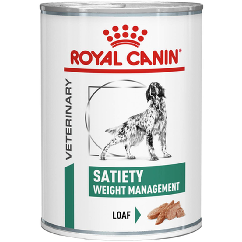 Royal Canin Veterinary Diets Dog - Weight Management Satiety Loaf In Våtfoder för hund 12 x 410 g - Hund - ZOO.se