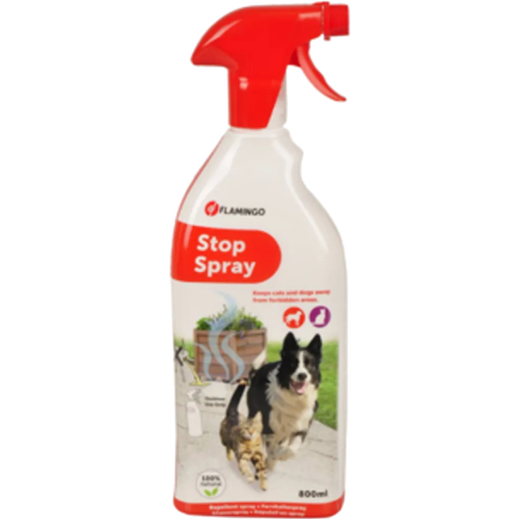 Flamingo Stop Spray Cat & Dogs Red 800 ml