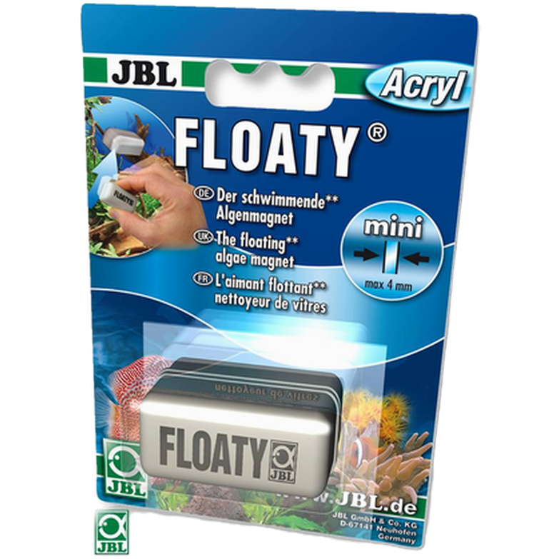 Floaty Mini Acryl/Glass Glass Cleaning Magnet Gray Mini - Akvaristen - Akvarievedlikehold - Rengjøringsverktøy - JBL