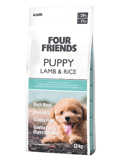 Preview of Fourfriends Dog Puppy Lamb & Rice 12 kg