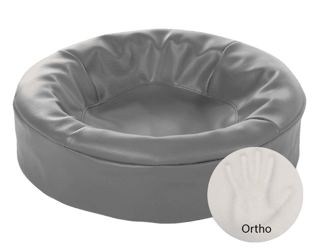 BiaBed - Biabed Ortho Round Grey No. 0 - 50 x 50 cm - 50 x 50 cm - Koirat - Koiranpedit ja pehmusteet - Koiransängyt ja koiranpedit