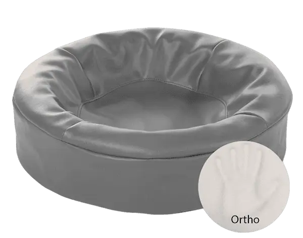 Biabed Ortho Round grå nr. 0 - 50 x 50 cm