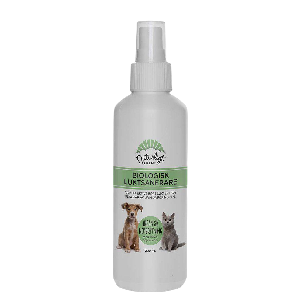 Naturligt Rent - Luktsanerare Biologisk Se 200 ml - Hund - Hundvård & Tillskott - ZOO.se