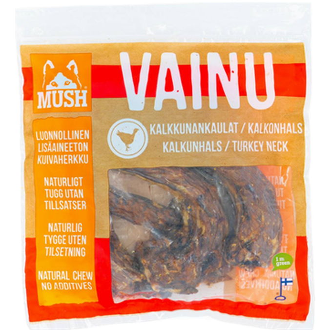 Mush Vainu kalkunhals rød 220 g