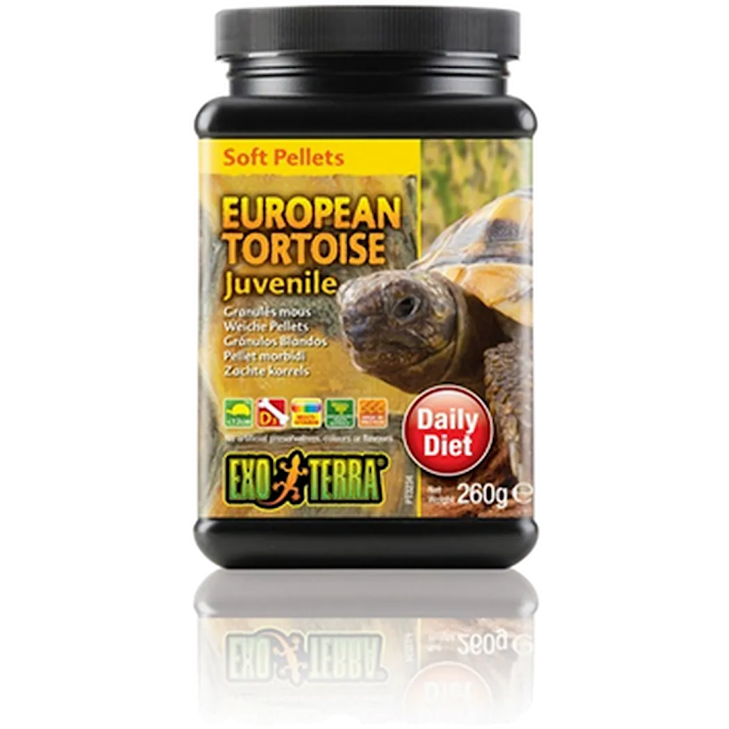 European Tortoise Juvenile - Soft Pellets 260 g