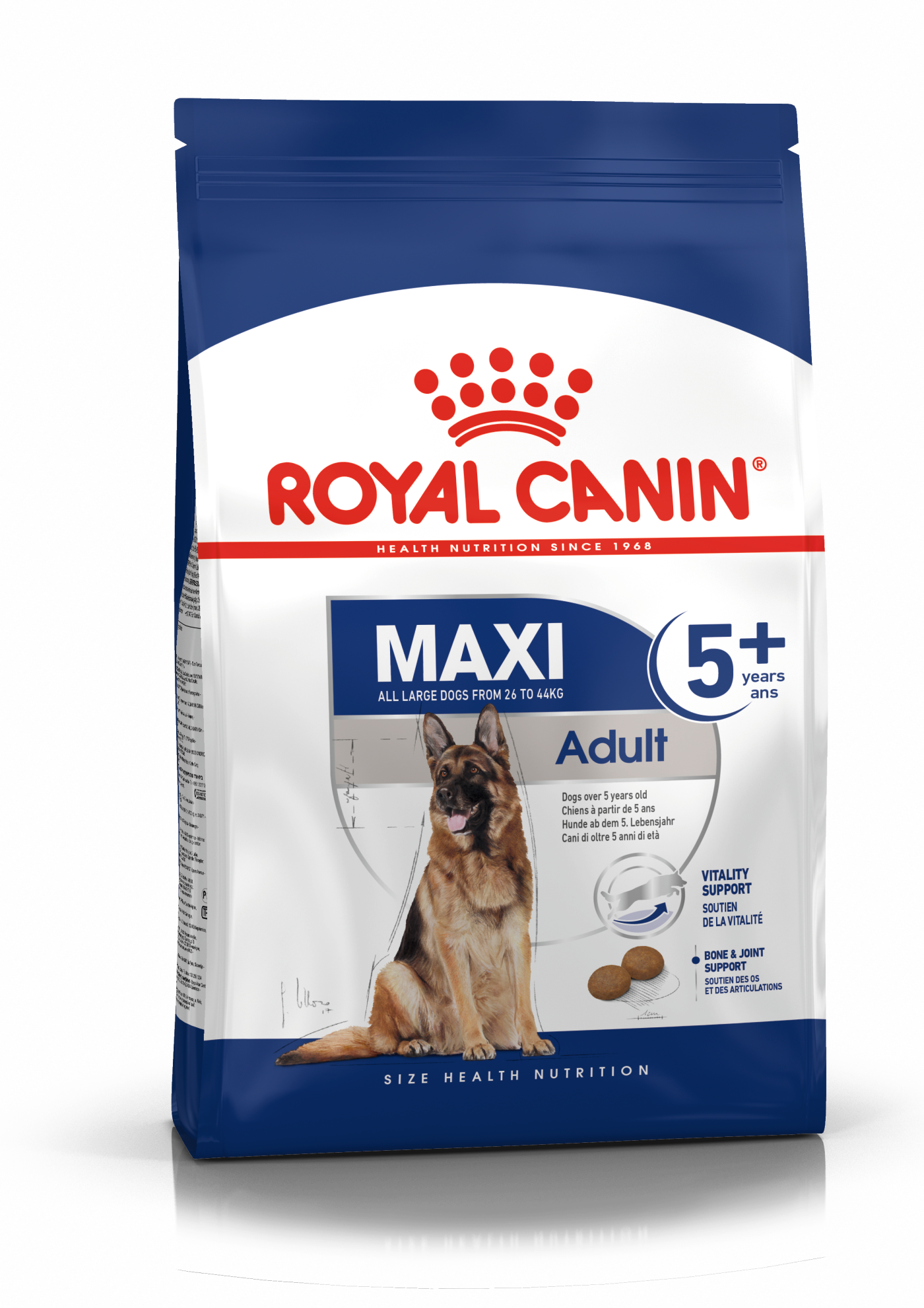 Maxi Adult 5+ Torrfoder för hund 15 kg - Hund - Hundmat & hundfoder - Torrfoder för hund - Royal Canin - ZOO.se