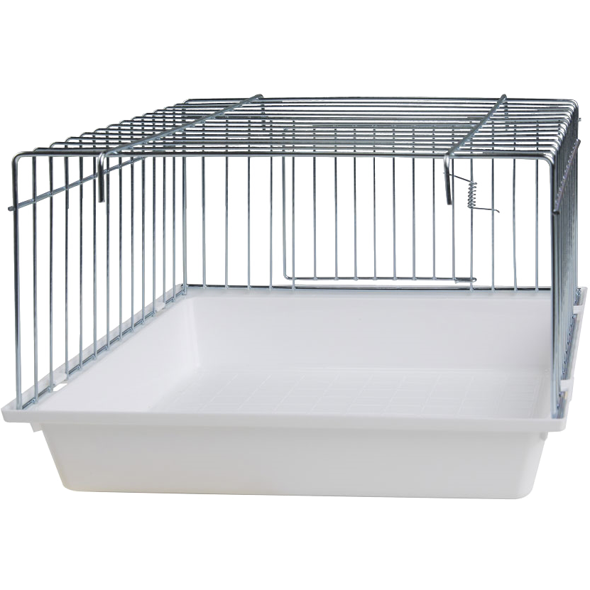 Bird Bath House Large White 24 x 16 cm ZOO.fi