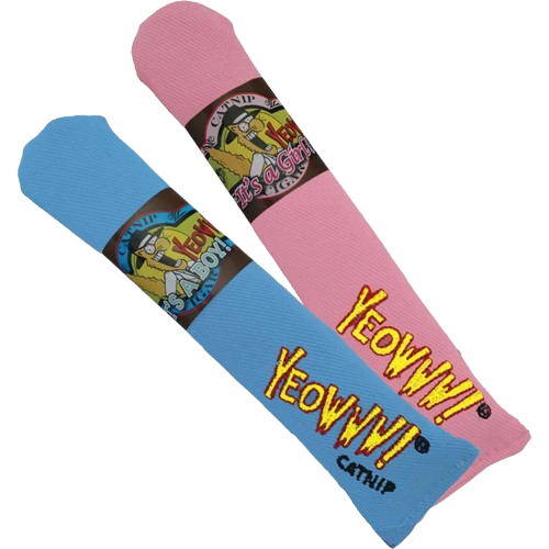 Yeowww! - Catnip Cigarr Mix Färg 18 cm - Katt - Kattleksaker - Kattmynta & Kattmynta-spray - ZOO.se