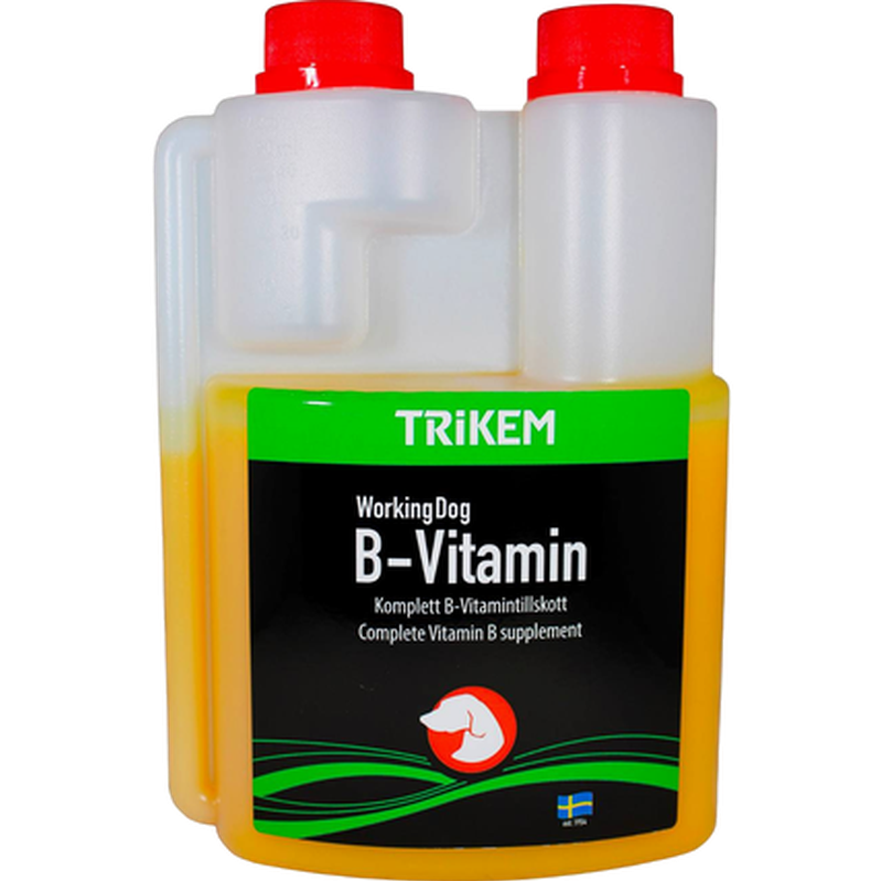 Trikem - WorkingDog B-Vitamin Hund 500ml - Hund - Hundvård & Tillskott - ZOO.se