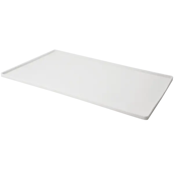Spisebordsmatte Soft 60x40cm, hvit L