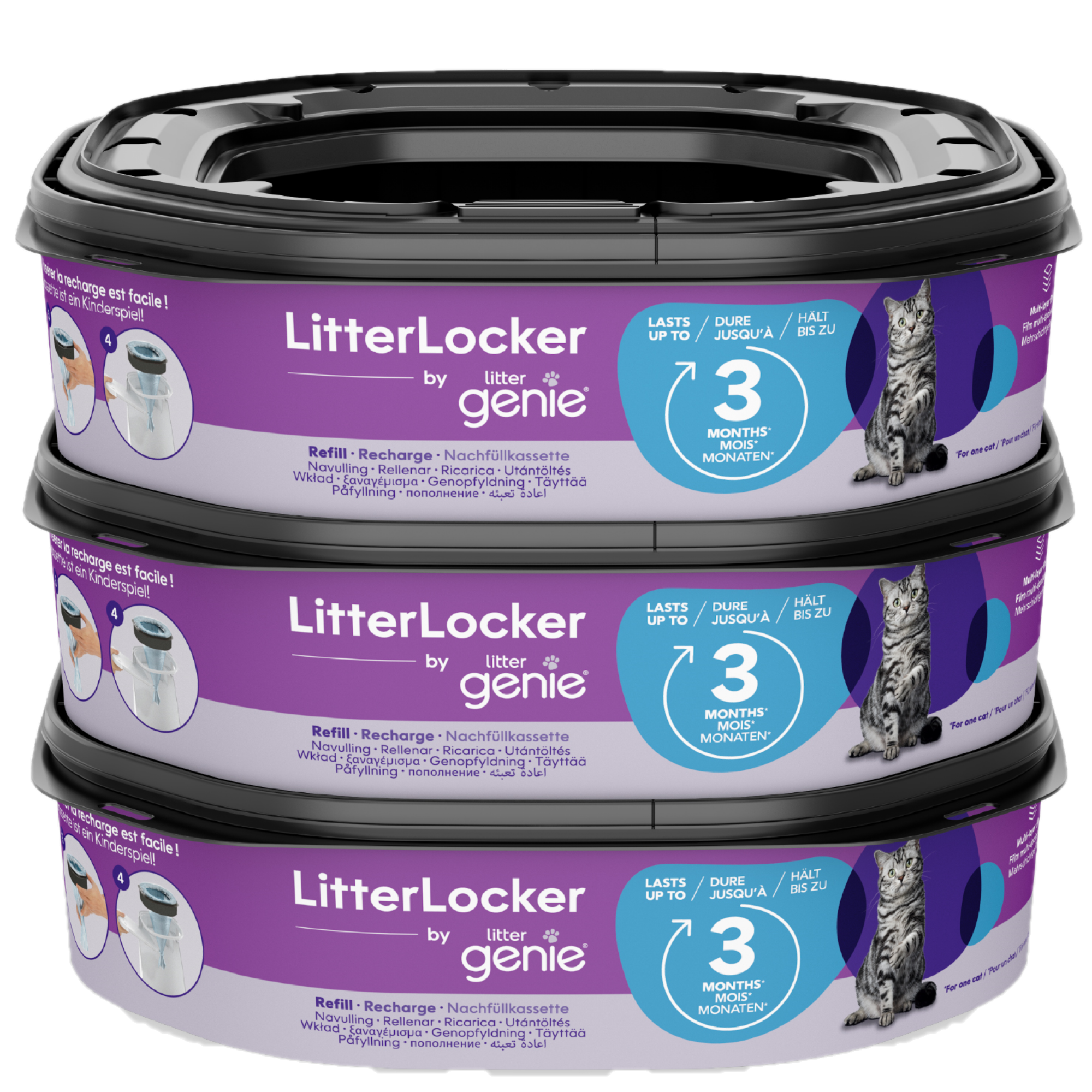 By Litter Genie® Refill 3pack