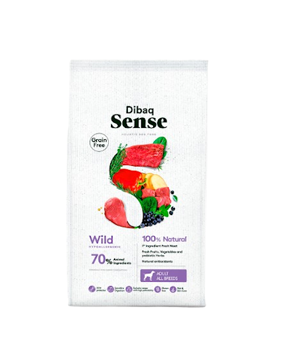 Preview of Dibaq Sense Dog Grain Free Wild 2 kg