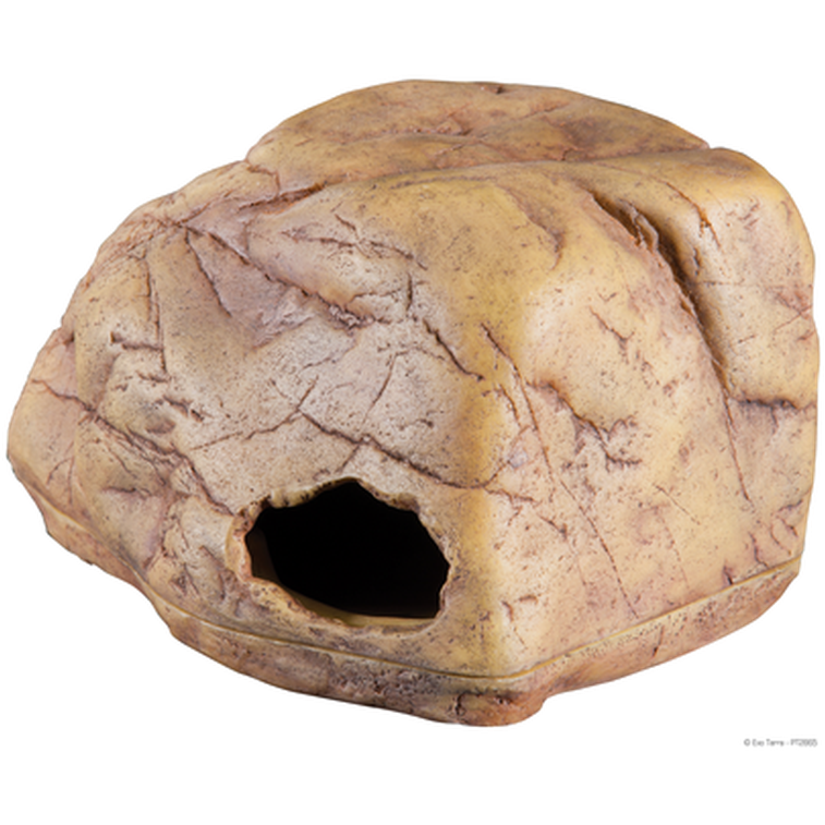 Exoterra - Gecko Cave - Terrestial Gecko Hide Brown 16 x 13 x 10,5 cm - Reptil - ZOO.se