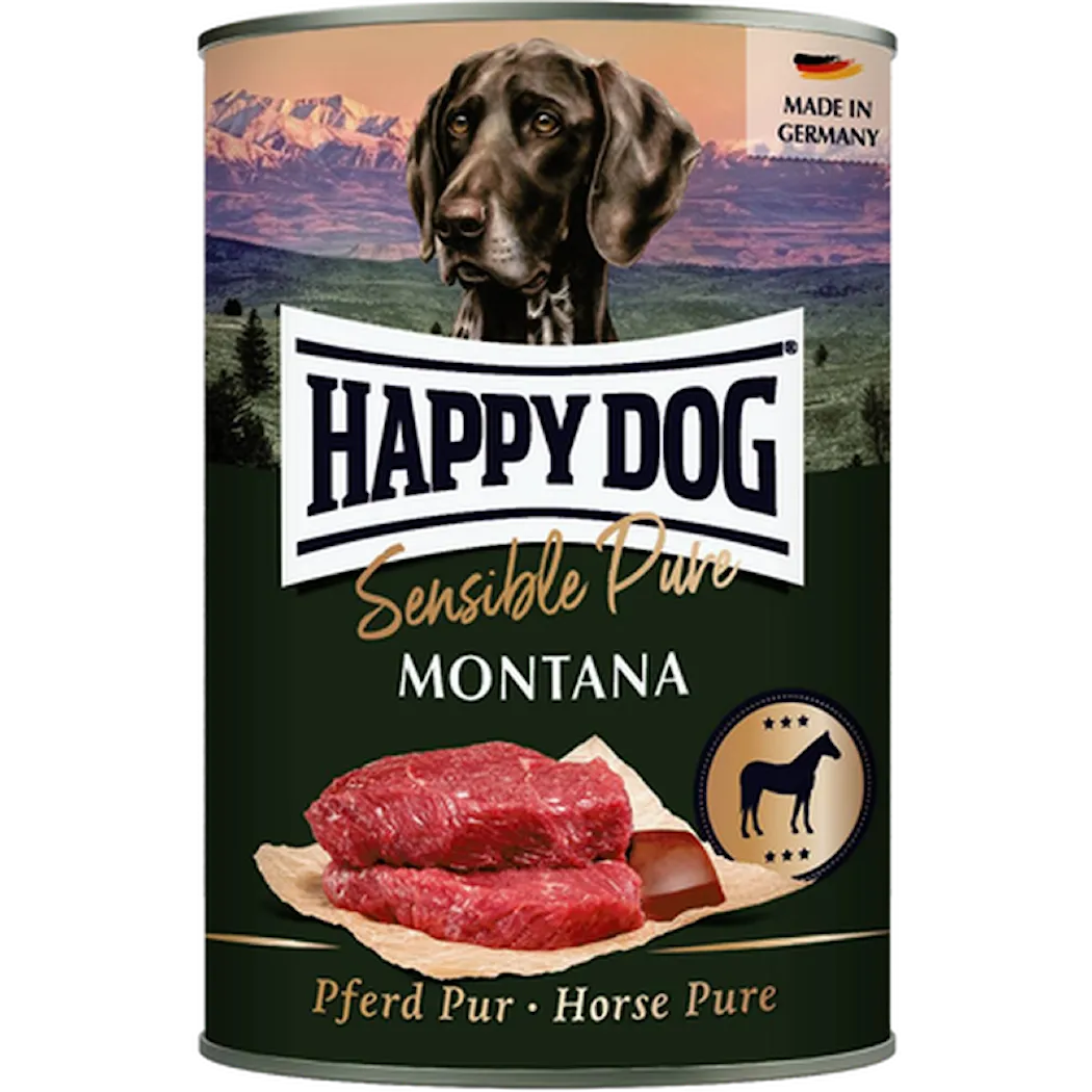 Happy Dog Sensible Pure Montana 100% Häst 400 g