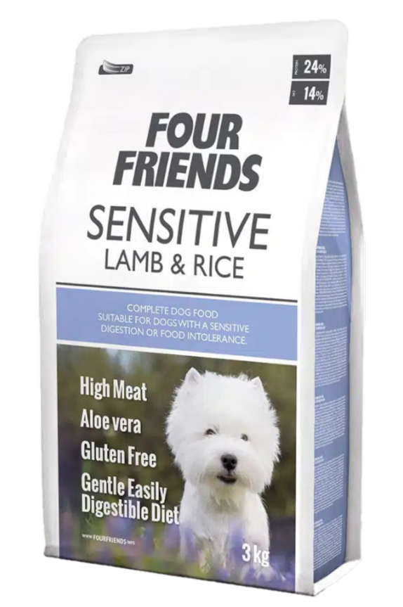 Sensitive Lamb & Rice Torrfoder Hund 3 kg