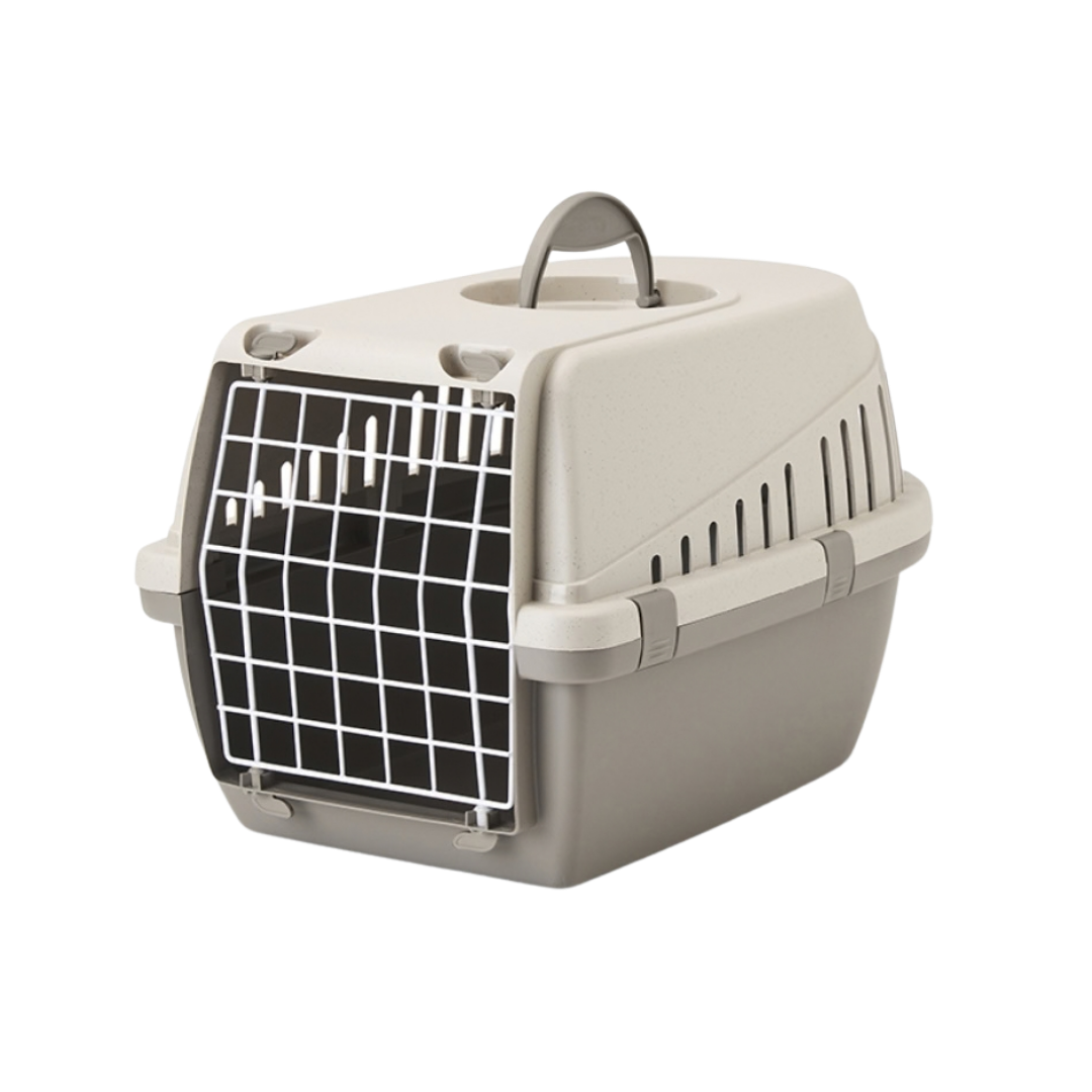 Transportbur Trotter 1 Happy Planet Beige/Grå 49 x 33 x 30 cm