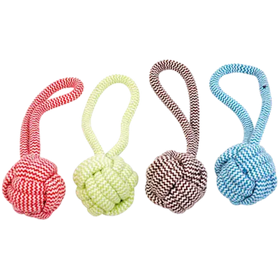 Scooby Rope Dummy Ball - Knotted Cotton