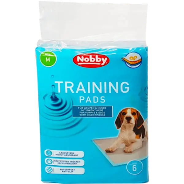 Doggy-Trainer Pads White Medium, 24-pack