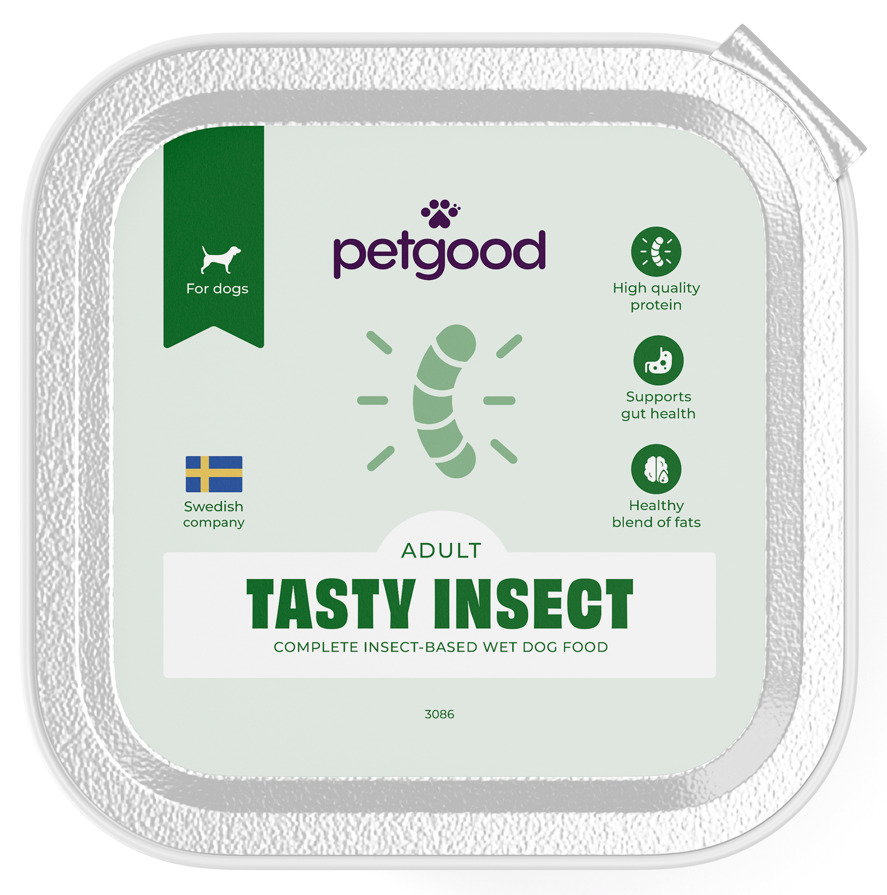 Petgood - Insektsbaserat våtfoder för vuxna hundar 300g - Hund - Hundmat & hundfoder - ZOO.se