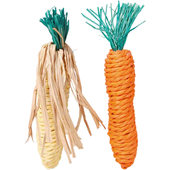 Set of Stray Toys Corn & Carrot Mix 15 cm