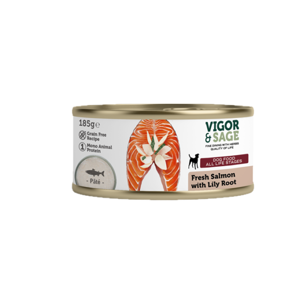 Lilly Root & Fresh Salmon 180 g