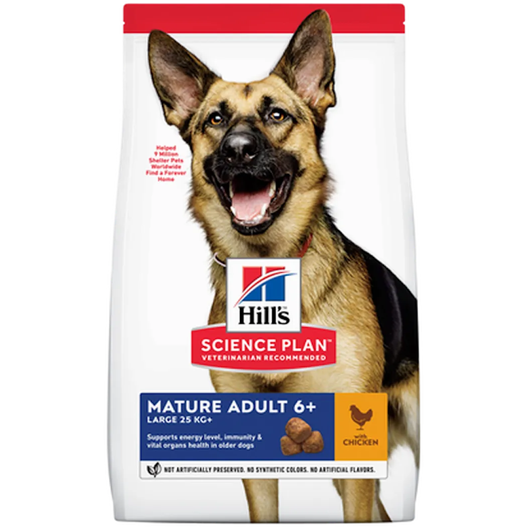 Hills Science Plan Mature 5+ Active Lonegvity Large Breed Chicken - Dry Dog Food 12 kg