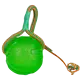 Funball med tau grønn M