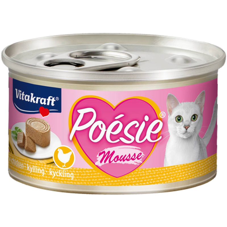 Poesie Mousse Kyckling 12 x 85 g