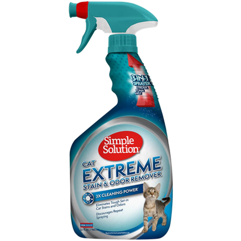 Simple Solution Extreme Stain & Odour Remover Cat Turquoise 500 ml