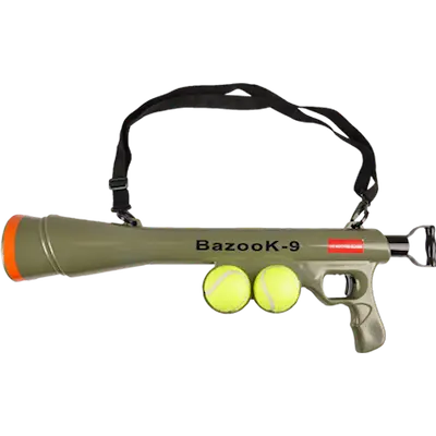 Bazooka Shooter + Tennis Ball Green 20 meter