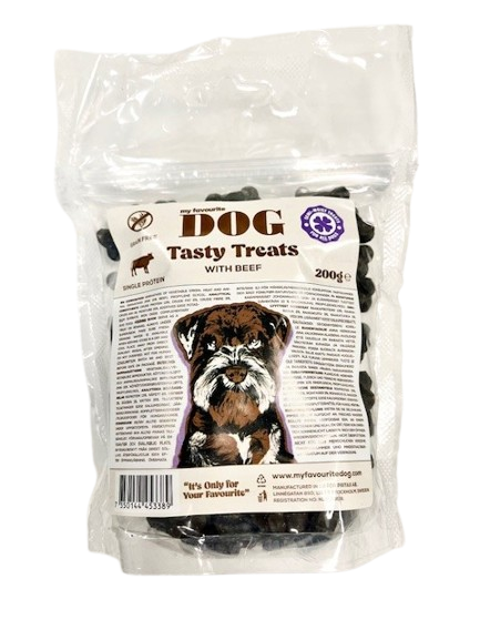 My favourite DOG - Tasty treats with beef 200 g - Hund - Hundgodis - Träningsgodis & belöningsgodis - ZOO.se