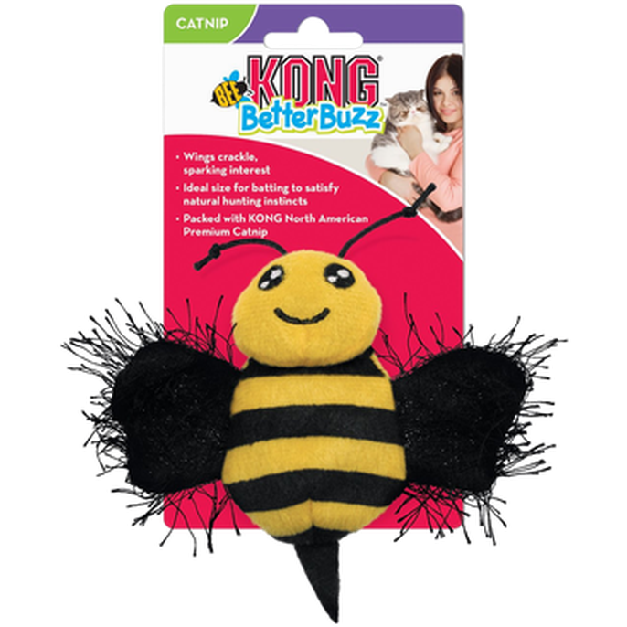 Kong - Cat Better Buzz Bee Catnip - Katt - Kattleksaker - Mjuka Kattleksaker - ZOO.se