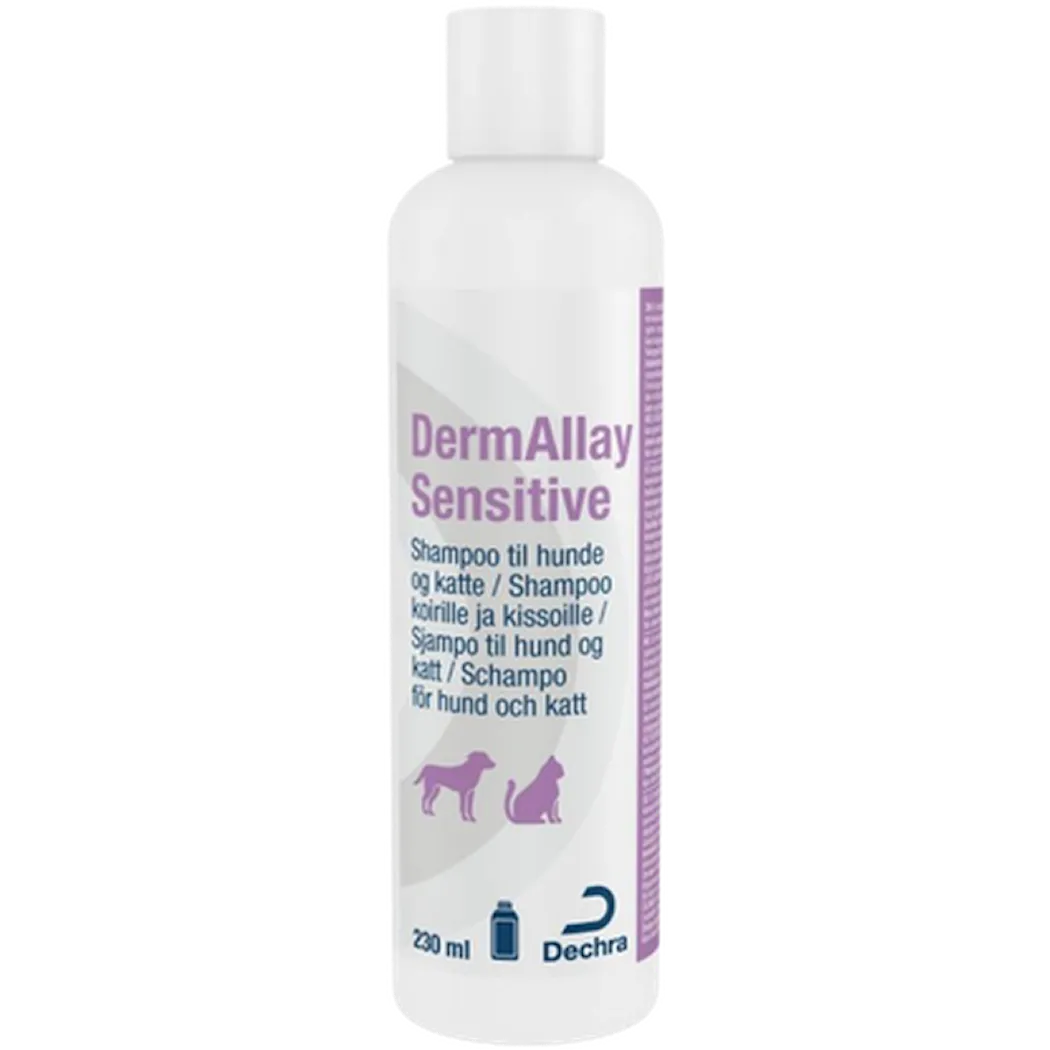 Dechra DermAllay™ Sensitiv sjampo for hund og katt 230 ml