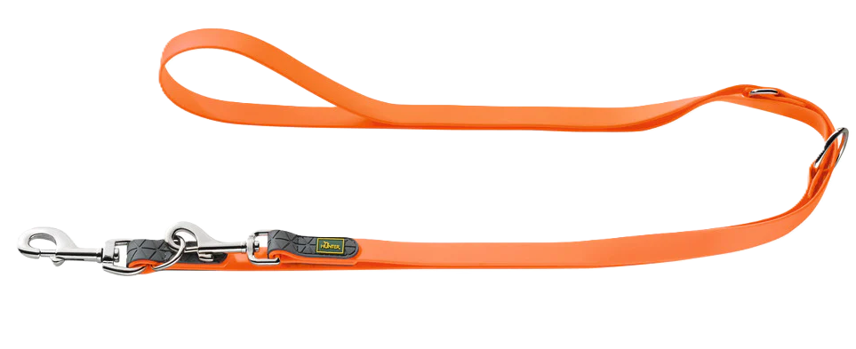 Hunter - T-Leash Convenience 20/200 Plastic NeonOrange - Hund - Hund - ZOO.se