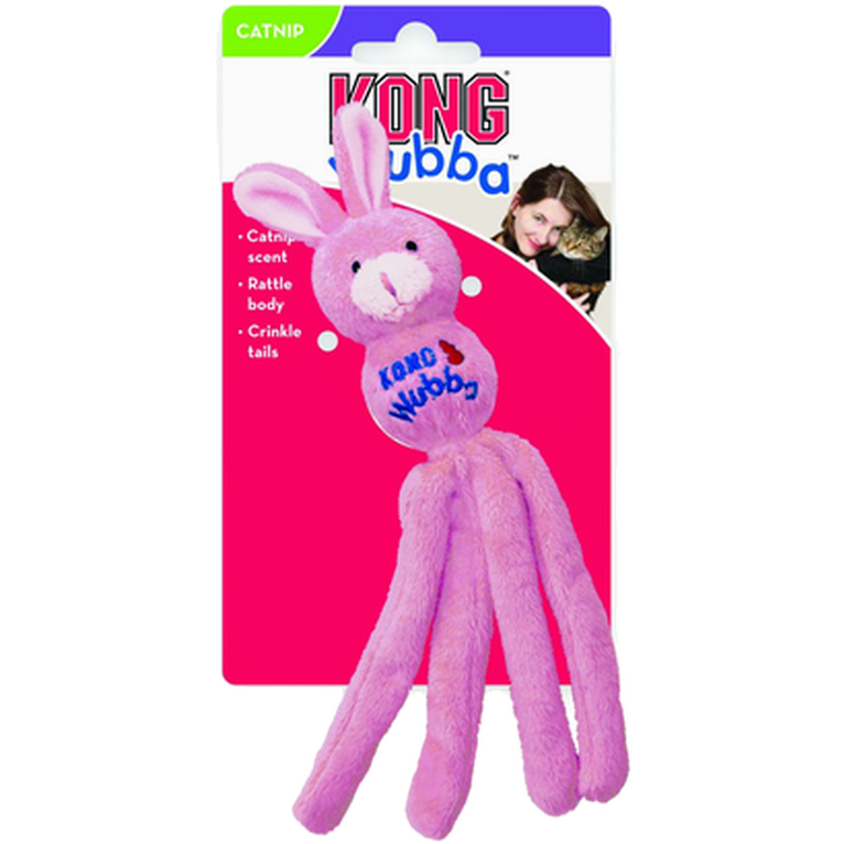 Kong - Cat Wubba Bunny, Catnip Cat Toy 21cm - Katt - Kattleksaker - ZOO.se